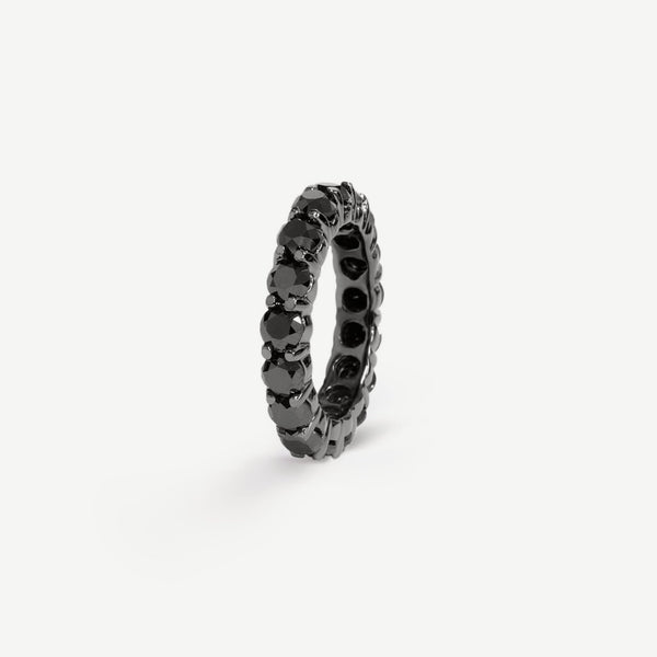 Eternity Black ring - Maison Celaj