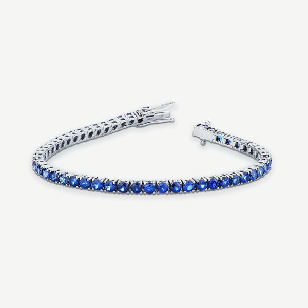 Blue Ocean tennis bracelet - Maison Celaj